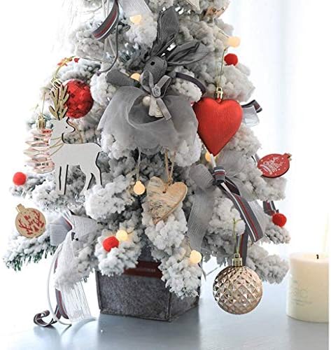 PDGJG Noel Ağacı-Küçük Noel Ağacı Masaüstü Restoran Alışveriş Merkezi Dekorasyon Mini Noel Ağacı(60 cm)