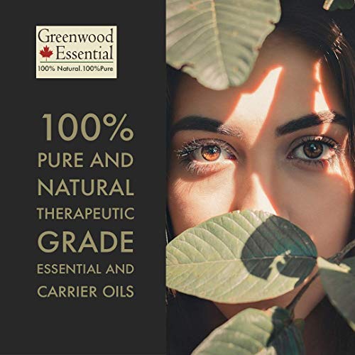 Greenwood Uçucu Saf Buğday Tohumu Yağı (Triticum vulgare) %100 % Doğal Terapötik Sınıf Soğuk Preslenmiş Kişisel Bakım için 5 ml (0.16