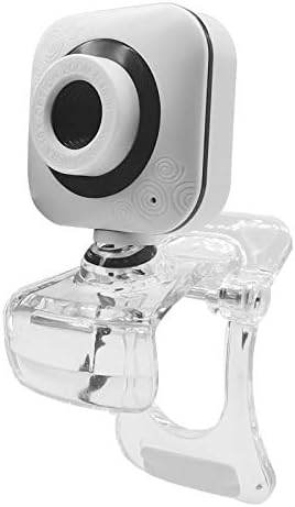 Webcam Mikrofon,3 Megapiksel 30 fps USB 2.0 640x480 Video Beyaz Kamera Kamera USB Masaüstü Bilgisayar veya Dizüstü Bilgisayar için
