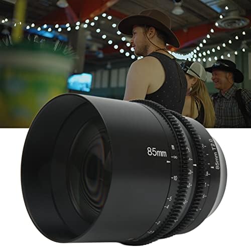 E Dağı için kamera Lensi, 85mm T2. 0 Manuel Odaklama Sinema Lensi FX3 A7S A7S2 A7S3 A7M2 A7M3 A7M4 A1 A7 A9 A9II, E Dağı Kamera için,
