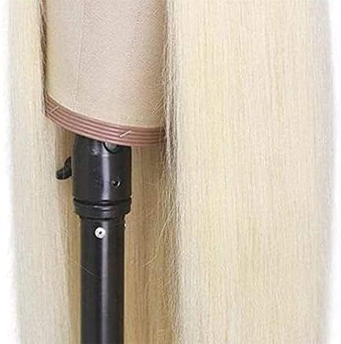 XZGDEN Peruk Saç Peruk 13X4 Dantel ön peruk 150 % Yoğunluk Brezilyalı Düz Tutkalsız sarı insan saçı Peruk ile Uyumlu Kadın (Renk :