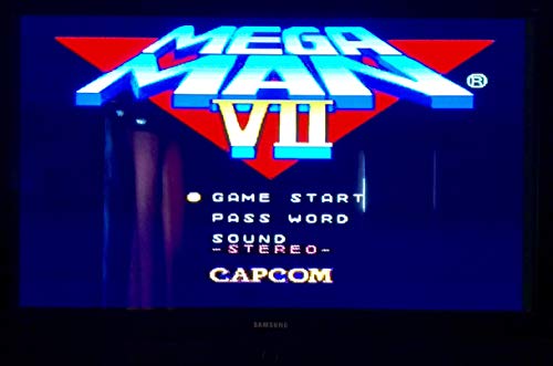 Mega Man 7-Nintendo Süper NES (Yenilendi)