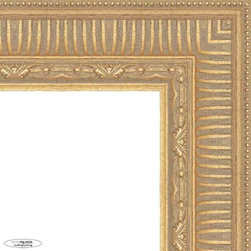 36x25 Altın Gölge Kutusu Çerçevesi-Gölge Kutusu Çerçevesi İç Boyutu 36x25 x 1,5 inç Derinliğinde-Altın Çerçeve, 1,5 inç Derinliğe Kadar