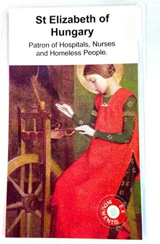 Macaristan Aziz Elizabeth'in kalıntı kartı 3. Sınıf Hastanelerin, Hemşirelerin, Fırıncıların, Gelinlerin, Konteslerin, Ölmekte Olan