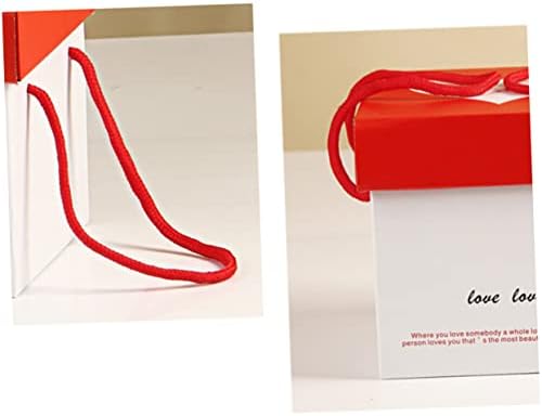 SEWACC 5 adet Kutuları Aperatif Konteyner Kalp Şeklinde Hediye Kutusu Şeker Hediye Kutusu Kalp Hediye Kutusu Düğün Favor Kutuları Düğün