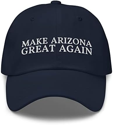 Arizona'yı Tekrar Harika Yap Baba Şapkası - Komik Arizona işlemeli Şapka-Gururlu Arizonalılar için Hediye
