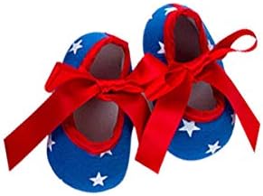 4 temmuz Bebek Kız Doğum Günü Kıyafeti Amerikan Bayrağı Romper + Fırfır Tül Etek + Kafa Bandı + Ayakkabı Bağımsızlık Günü 4 adet Set