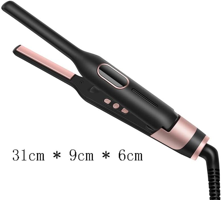 ZLXDP saç düzleştirici Negatif İyon Bigudi Çift kullanımlı Dar Atel USB Mini Taşınabilir saç düzleştirici Otomatik sakal bigudi