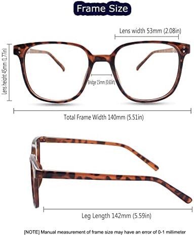 Zienstar okuma gözlüğü kadın erkek mavi ışık engelleme, 3 Paket Büyük Boy moda bilgisayar Erkek Okuyucular Büyük Boy Bayan Okuyucu