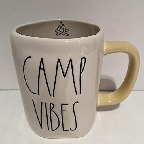 Rae Dunn CAMP VİBES Kupa Kahve fincanı-Seramik 16 oz