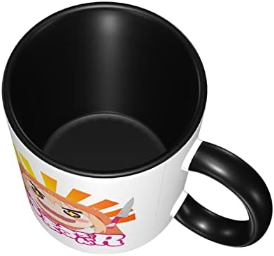 VVEDİK Himouto Umaru-Chan Anime Kupalar Kahve Fincanı Seramik C Kolu Süt Bardak Anti-haşlanma Su Ve çay bardağı Ofis Ev İçin