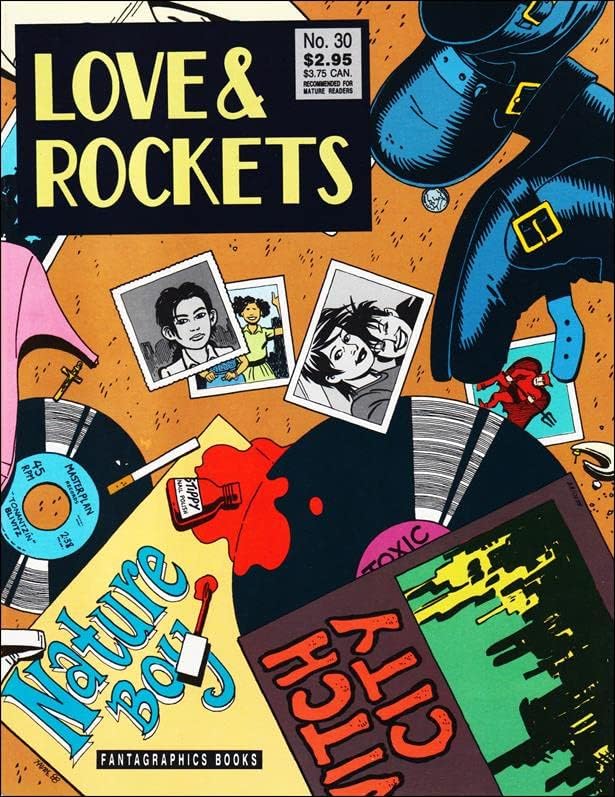 Aşk Ve Roketler 30 (2.) VF / NM; Fantagraphics çizgi roman | Hernandez Bros.