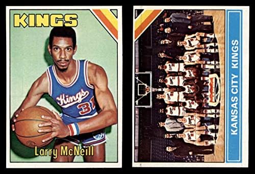 1975-76 Topps Kansas City Kralları Takım Seti Kansas City Kralları (Set) NM Kralları