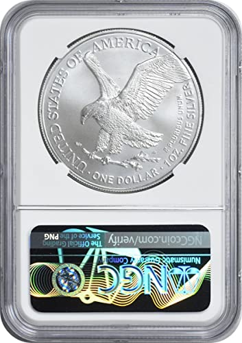 2023 P $1 Amerikan Gümüş Kartal Doları, NGC ms70'in ilk Çıkış Günü