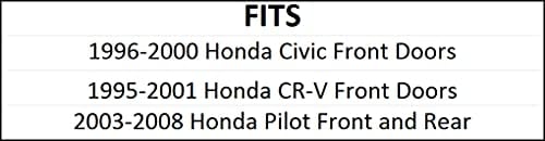 Honda Civic, CRV ve Pilot'taki Kapı Hoparlörlerini Değiştirir-SAK101_5