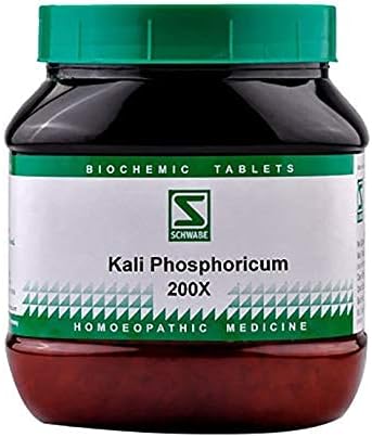 Dr Willmar Schwabe Hindistan Kali Fosforik Biyokimya Tableti 200X Şişe 550 gm Biyokimya Tableti