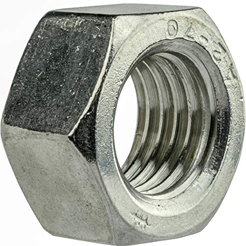 Metrik Altıgen Somunlar Paslanmaz Çelik (PYD) 18-8, Tam Bitmiş (Boyut: M3-0.5) (Ürün Paketi Miktarı: 500)