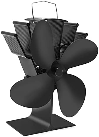 SYXYSM 4 Bıçaklı İsı Powered Soba Fan odun sobası Şömine Fan Isıtmalı Hava Eko Soba Fan ahşap kütük Brülör Şömine