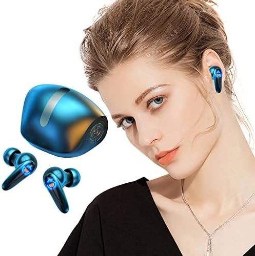 Byikun Bluetooth Kulaklıklar, kablosuz kulaklıklar, Yeni Hi-Fi TWS Kulaklıklar Dokunmatik Kontrol oyun kulaklıkları, Bluetooth 5.2